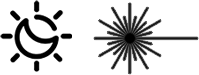 High-Intensity Laser for Day or Night Use